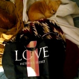 Overnight Victoria secret bag